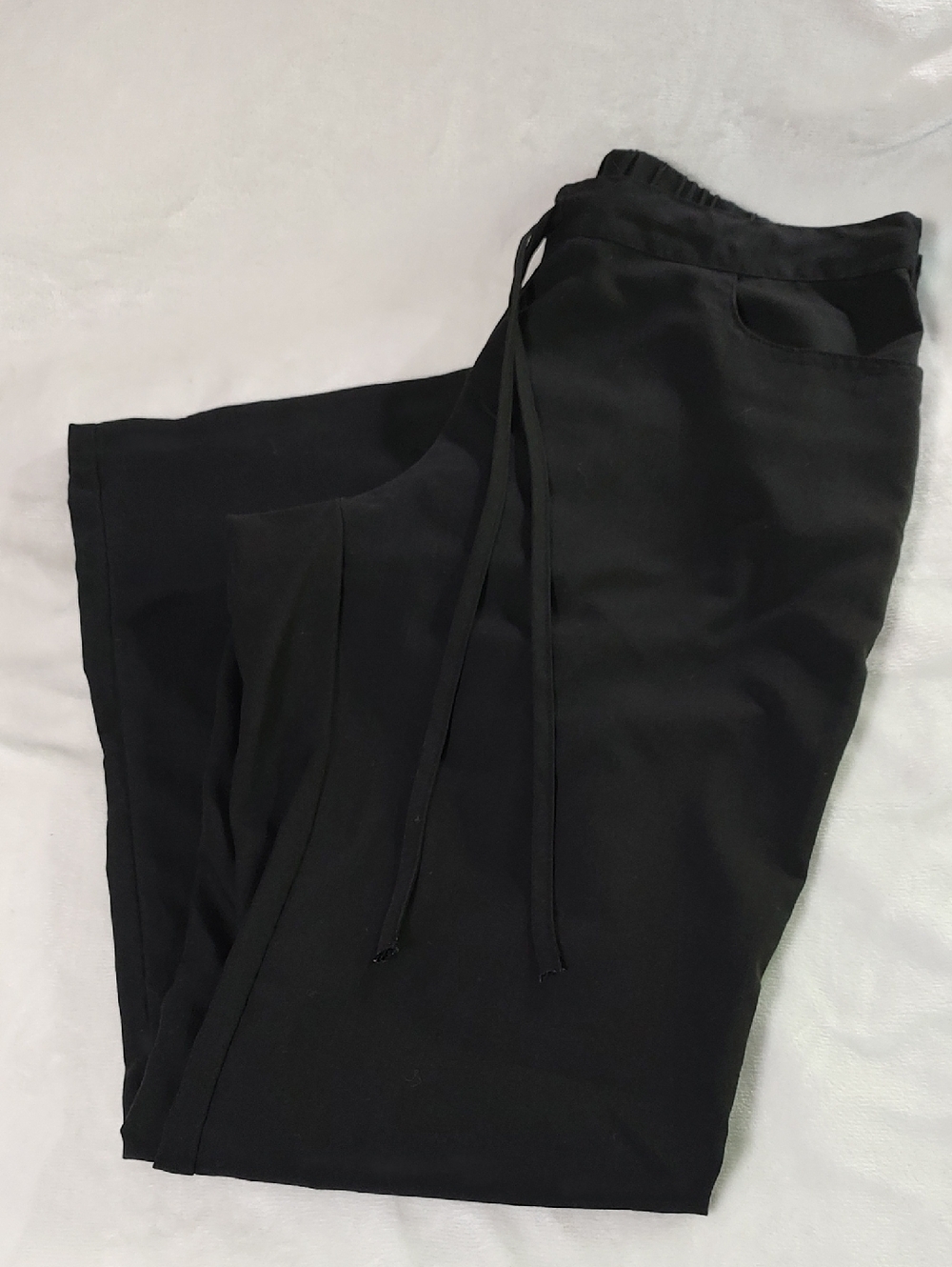 Grey's Anatomy Black Scrub Pants with Elastic Waist